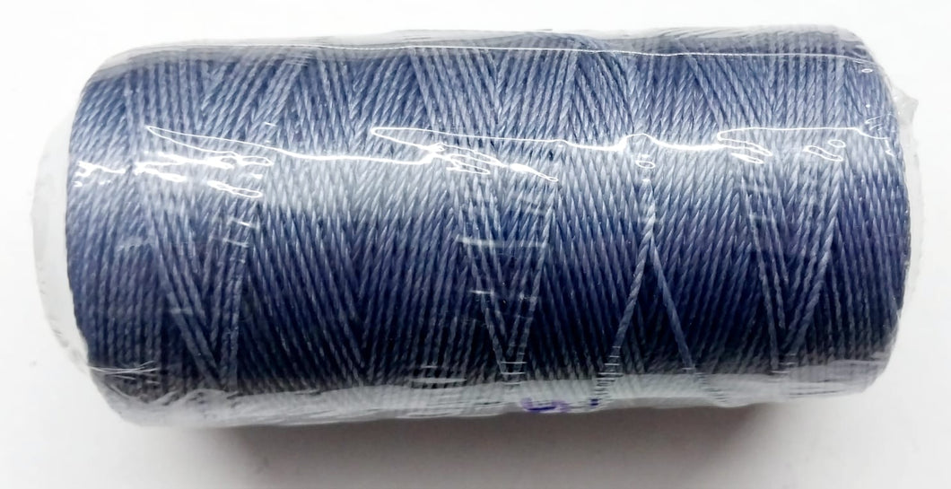 HILO ENCERADO | 1.0MM | 150 MTRS | GRIS AZULADO | COLOR #22
