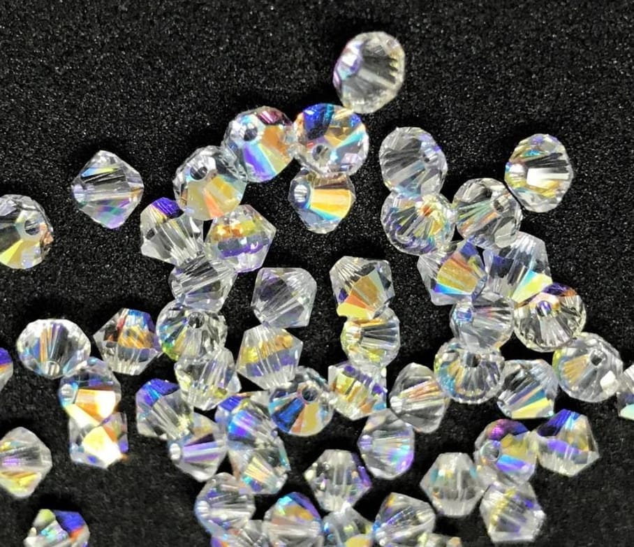 Bead Swarovski Crystals | 3mm | SmT-01 #001A | Transparente Tornasol