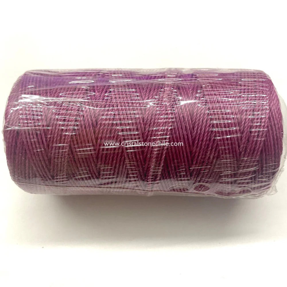 HILO ENCERADO | 1.0MM | 150 MTRS | MAGENTA | COLOR #12