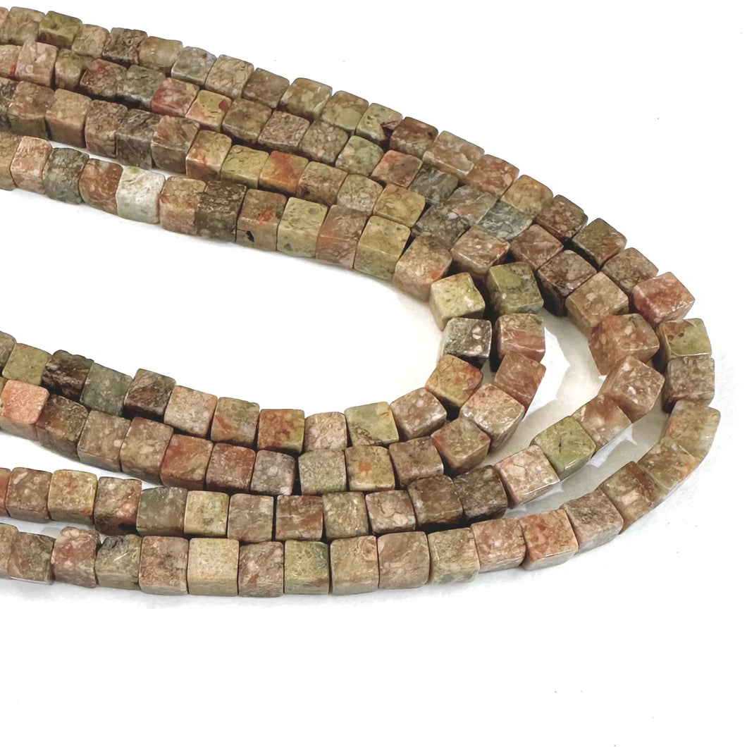 CUBOS DE PIEDRA | 4MM | UNAKITA