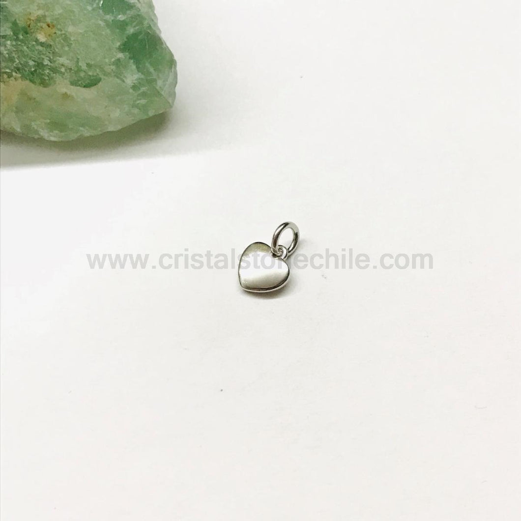 COLGANTE MINI CORAZON PLATA 925 | 7MM (P1-3)