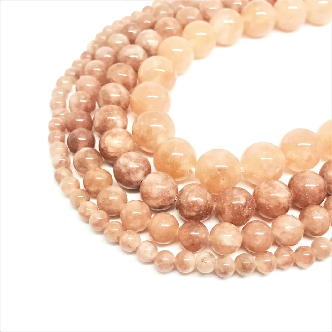 PEACH MOONSTONE | CLASE B | 10MM