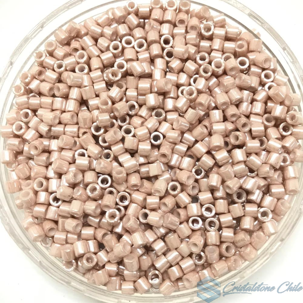 Miyuki Delica Beads 8/0 | 1535DB | Pink Champagne Ceylon | c15