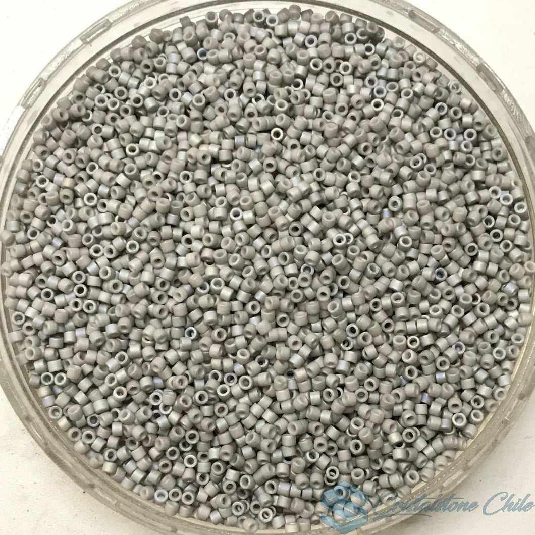 Miyuki Delica Beads 11/0 | 1598DB | Matte Gris | c4