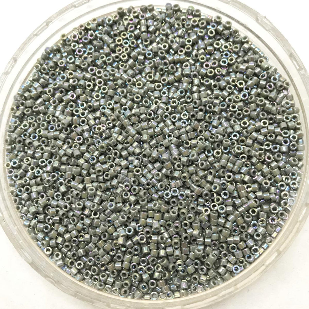 Miyuki Delica Beads 11/0 | 168DB | Rainbow Gris | c1