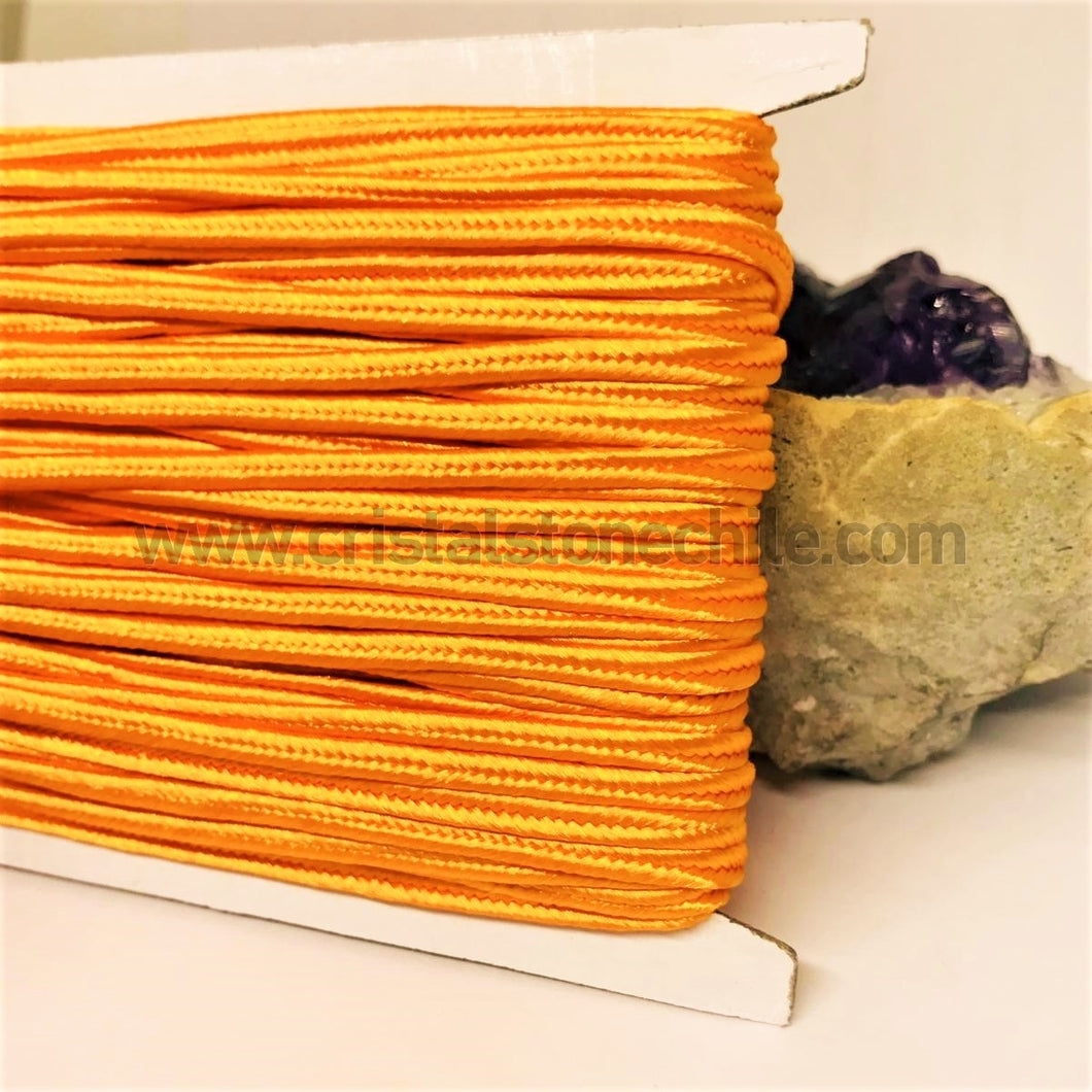 Cordon Soutache 3mm | 30 mtrs | Naranja | Co.14