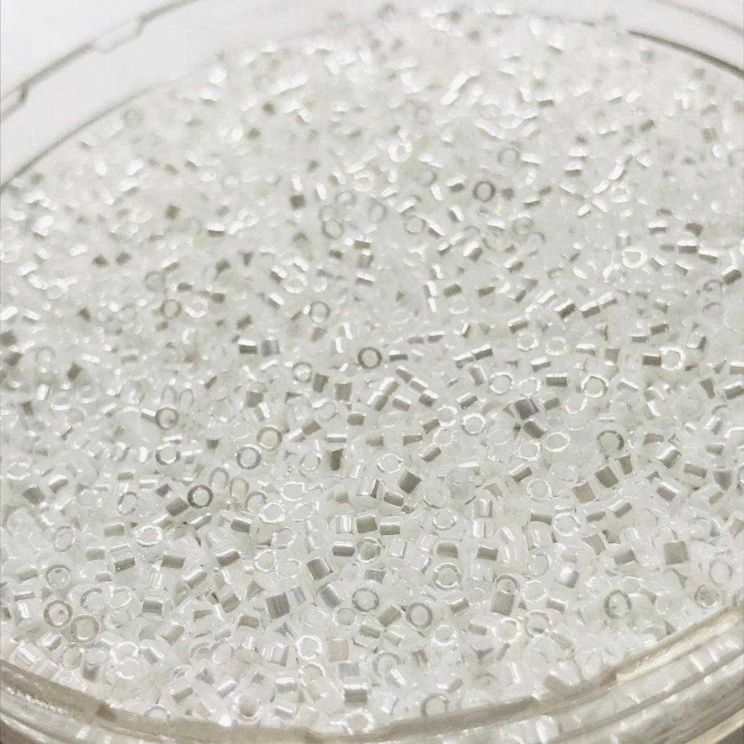 Miyuki Delica Beads 11/0 | 231DB | Satin Blanco | c2