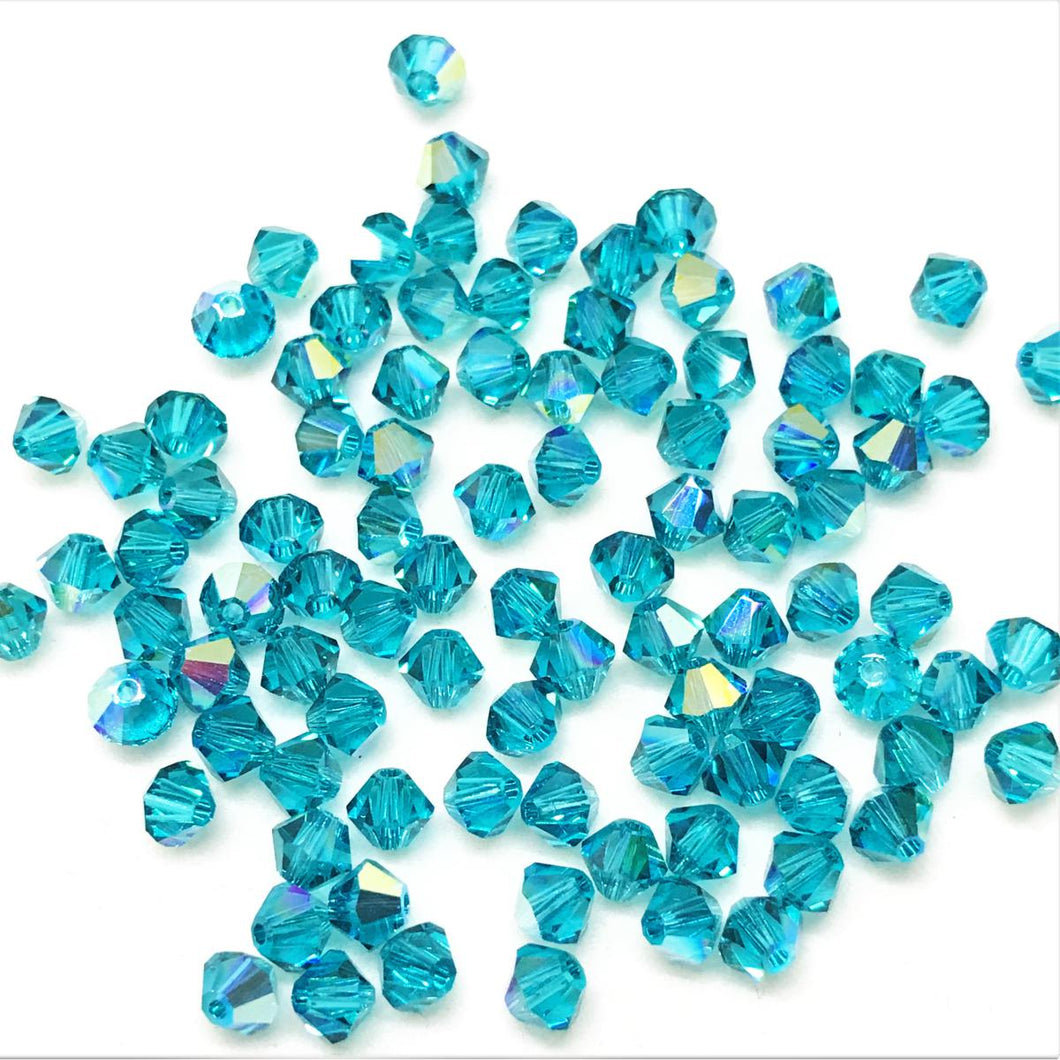 Bead Swarovski Crystals | 4mm | C3 SmT #229 | 25u | Turquesa