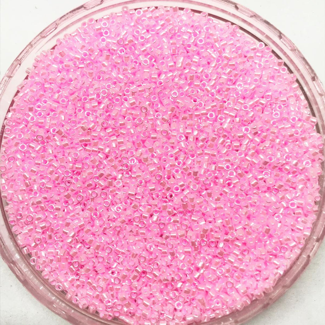 Miyuki Delica Beads 11/0 | 244DB | Satín Rosado | c2
