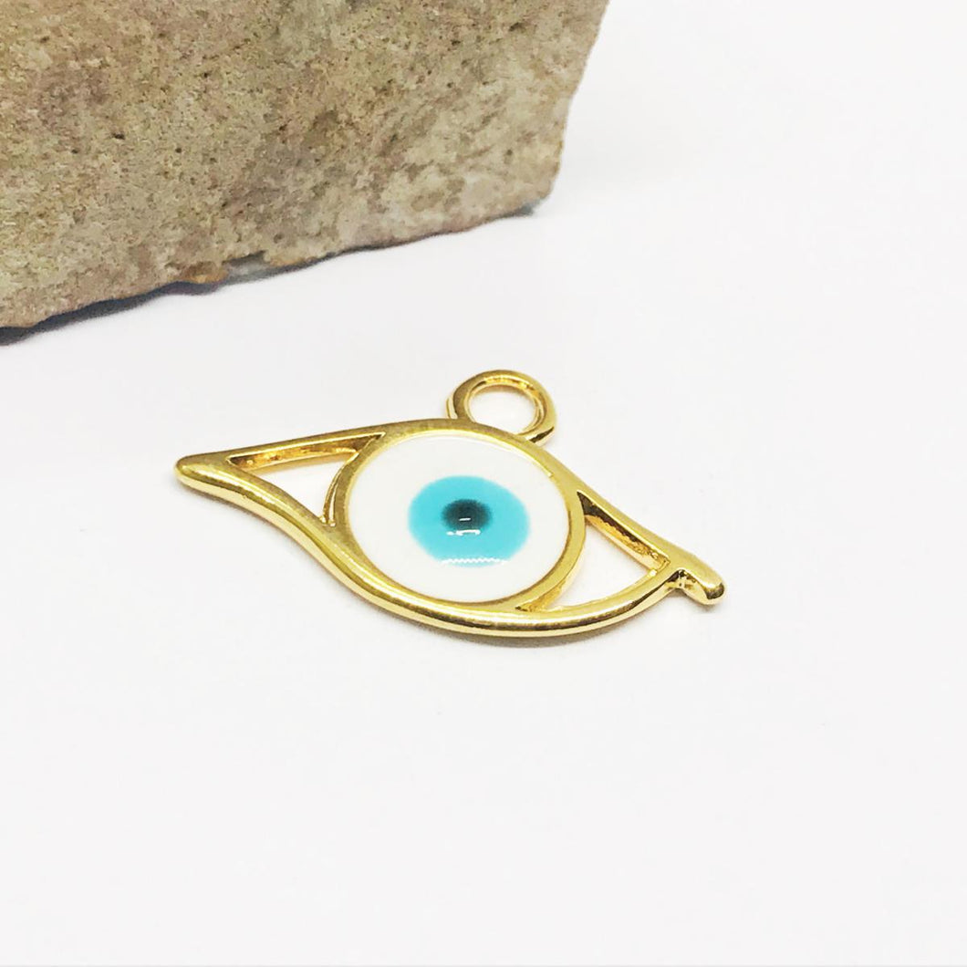 OJO DE HORUS | BAÑO DE ORO 24K | 20MM (C4-34)
