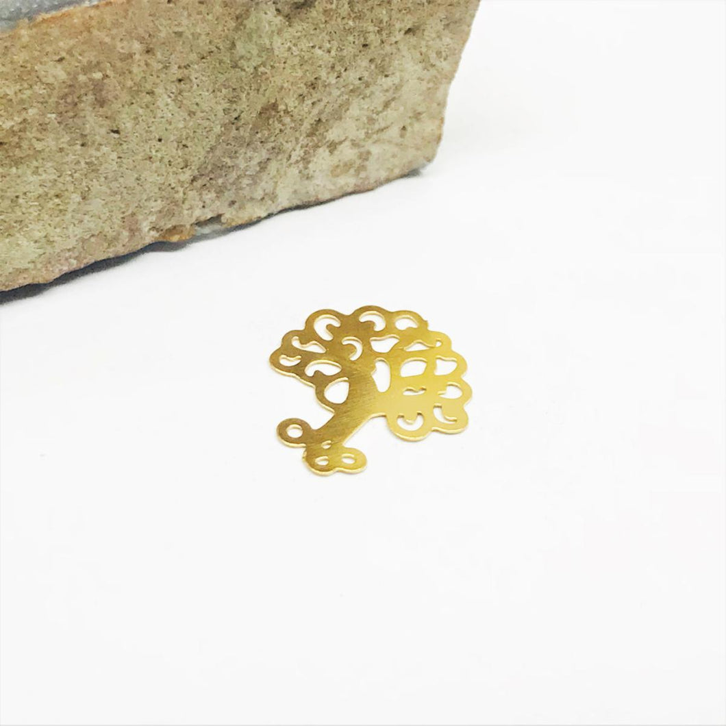 ARBOL DE LA VIDA | BAÑO DE ORO 24K | 13MM (C1-4)