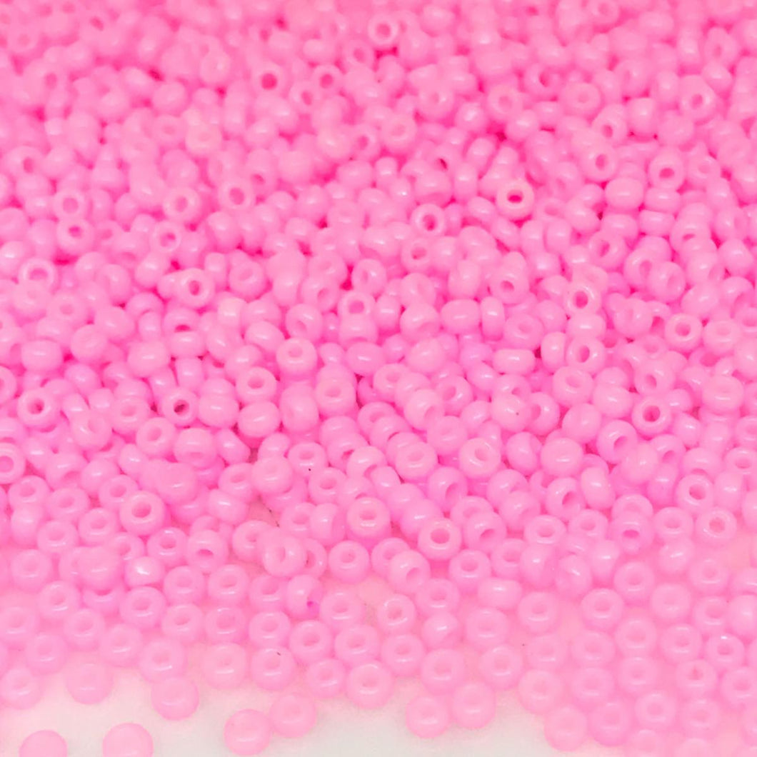 Miyuki Round Rocailles 11/0 | 415RR | Opaque Rosado | c11