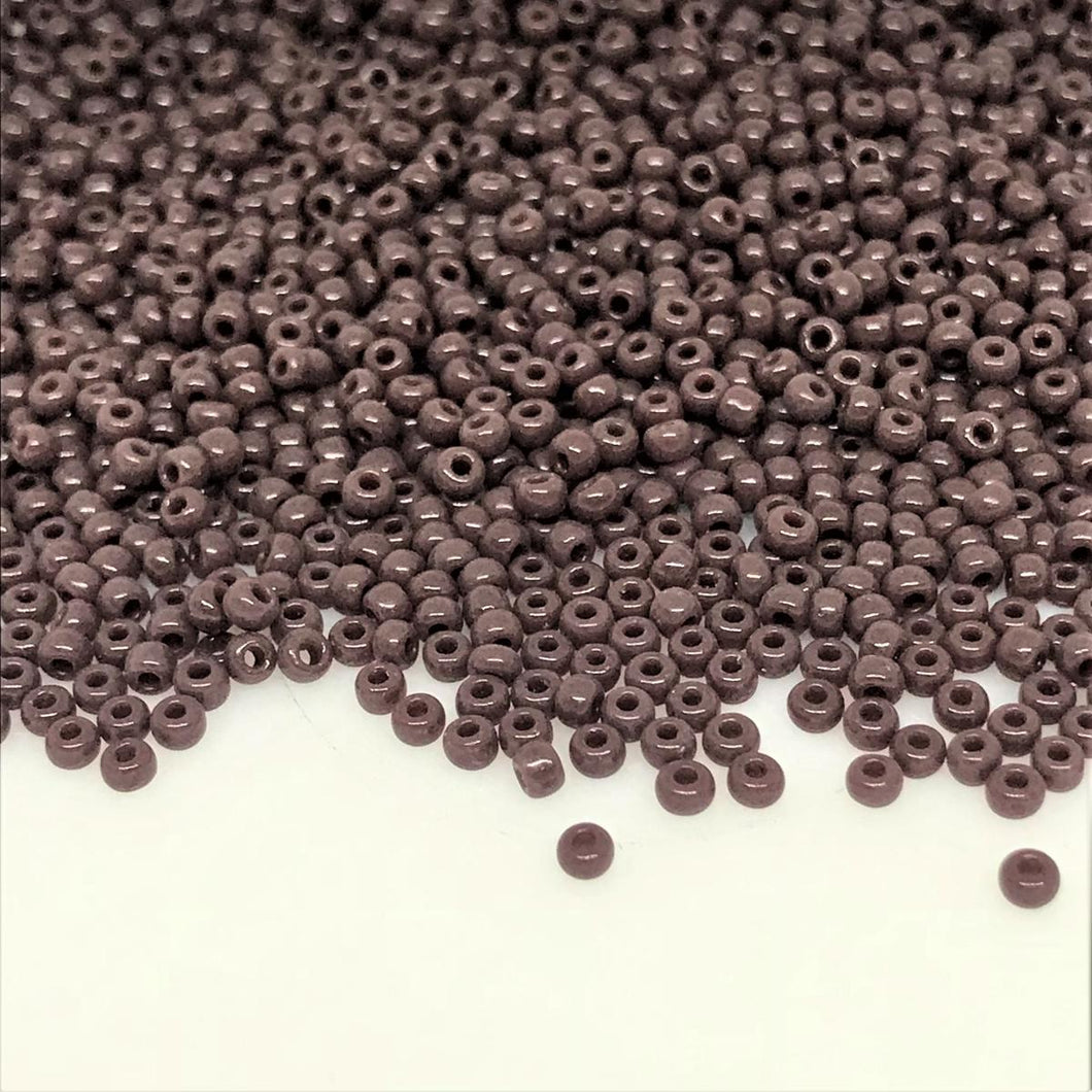 Miyuki Round Rocailles 11/0 | 497RR | Opaque Violeta | c13