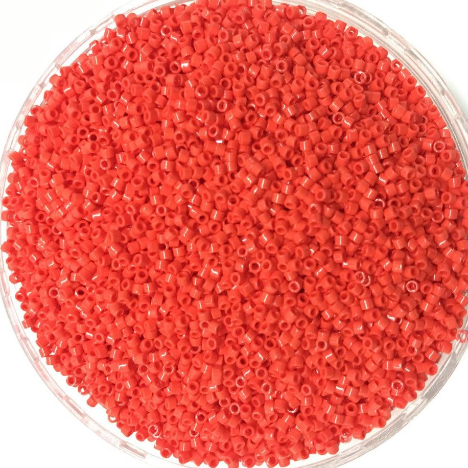 Miyuki Delica Beads 11/0 | 727DB | Rojo | c2