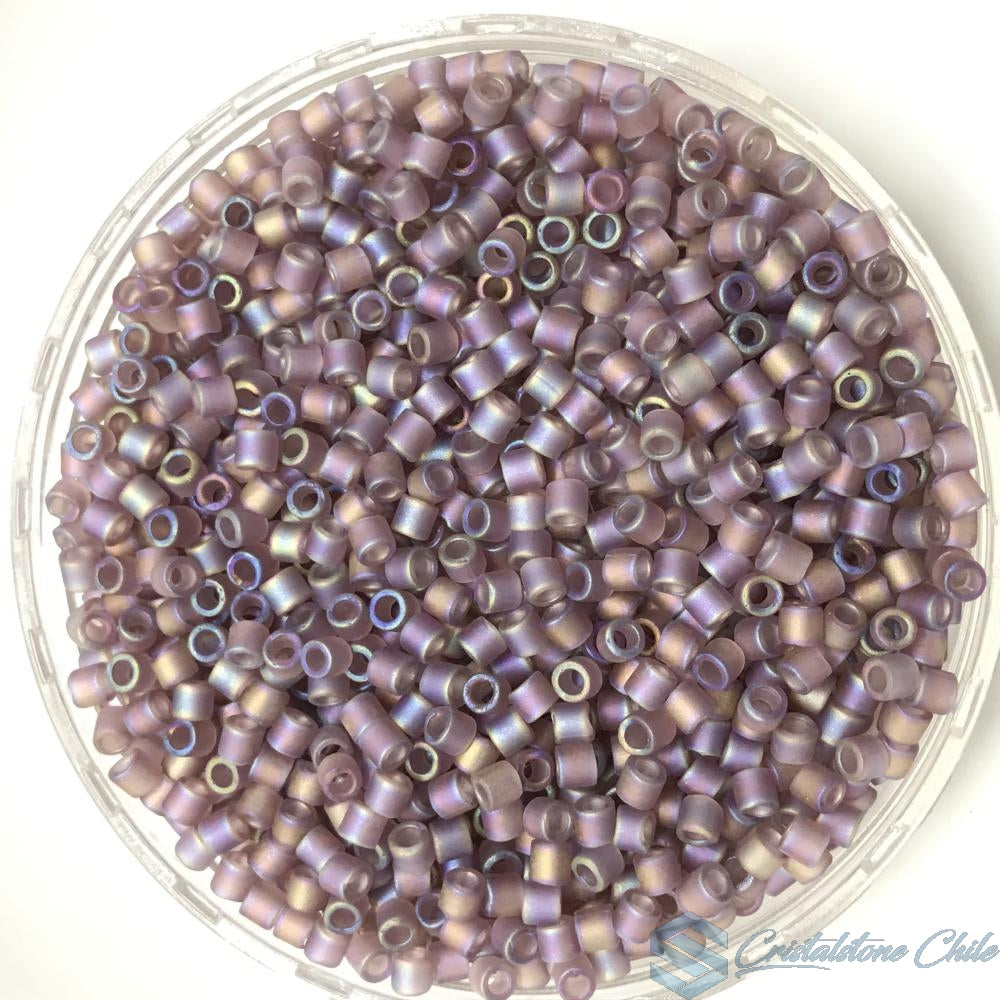 Miyuki Delica Beads 8/0 | 857DB | Lila Matizado | c14