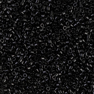 Miyuki Delica Beads 11/0 | 10DB | Negro | c1