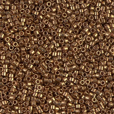Miyuki Delica Beads 11/0 | 22LDB | Metal Bronce | c11