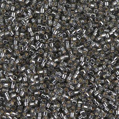 Miyuki Delica Beads 11/0 | 48DB | Silverline Gris | c6
