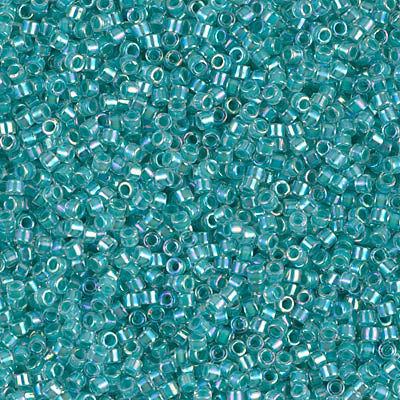 Miyuki Delica Beads 11/0 | 79DB | Rainbow turquesa | c1