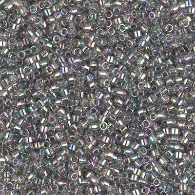 Miyuki Delica Beads 11/0 | 107DB | Gris tornasol | c12