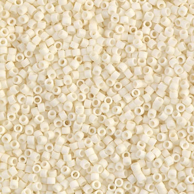Miyuki Delica Beads 11/0 | 352DB | Matte Marfil | c8