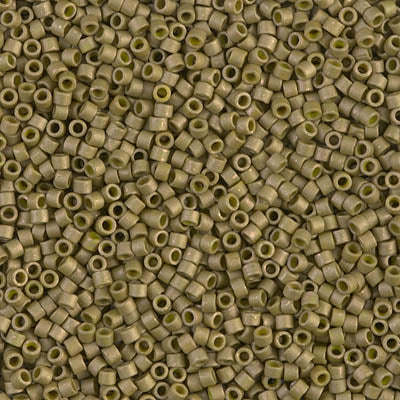 Miyuki Delica Beads 11/0 | 371DB | Verde oliva | c11