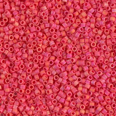 Miyuki Delica Beads 11/0 | 873DB | Matte Sandía | c7