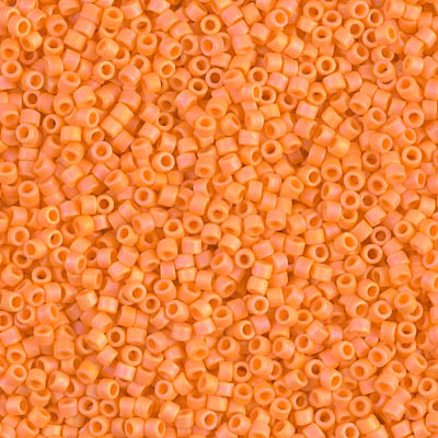 Miyuki Delica Beads 11/0 | 1593DB | Matte Naranja | c10