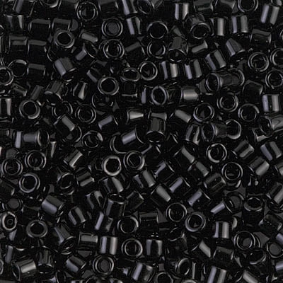 Miyuki Delica Beads 8/0 | 10DB | Negro | c13