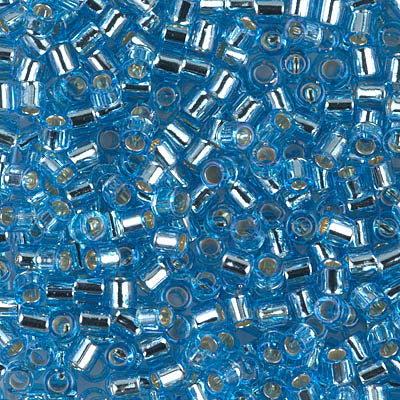Miyuki Delica Beads 8/0 | 44DB | Silverline Celeste | c13