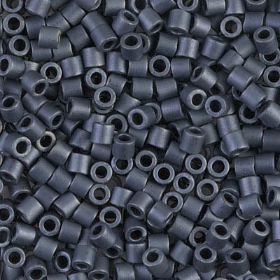 Miyuki Delica Beads 8/0 | 301DB | Grafito opaco | c14
