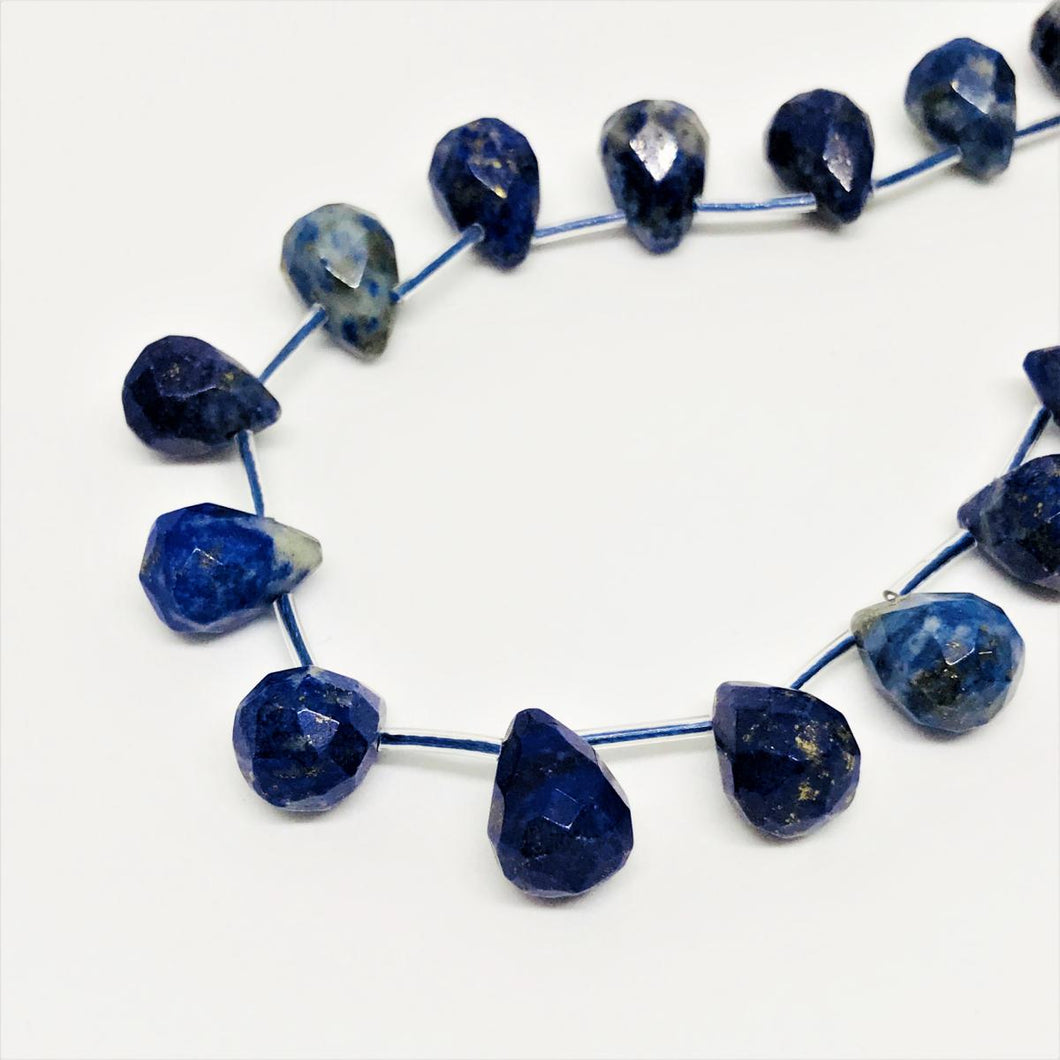 GOTAS DE PIEDRA | 15X10MM | LAPISLAZULI (14-10A)