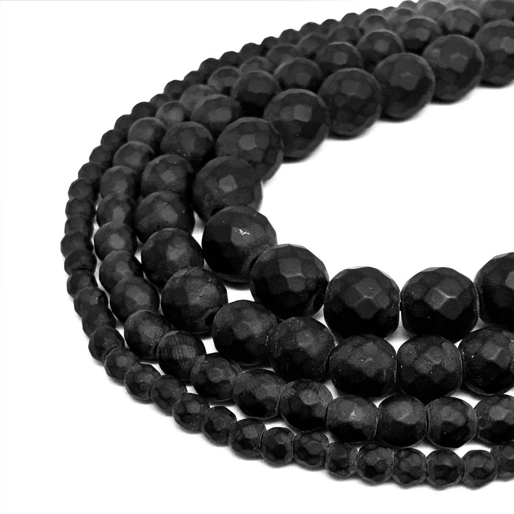 Onix matte Facetado | 8mm