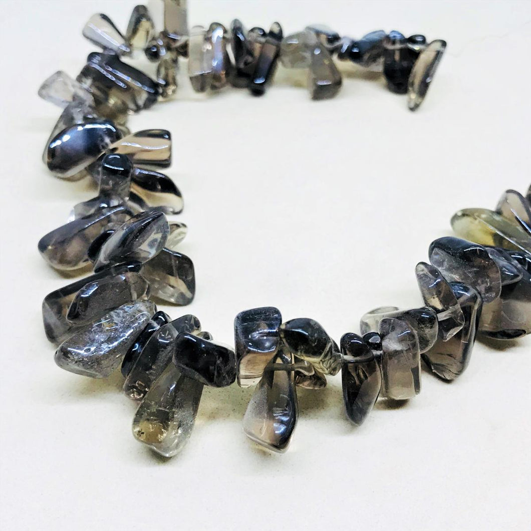 DAGAS RECTAS | TIRA 40CM | CUARZO AHUMADO