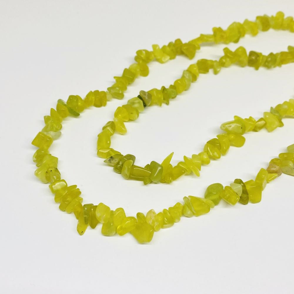 PIEDRA CHIPS | CHICO | CLASE B | JADE LIMON – CrystalStone