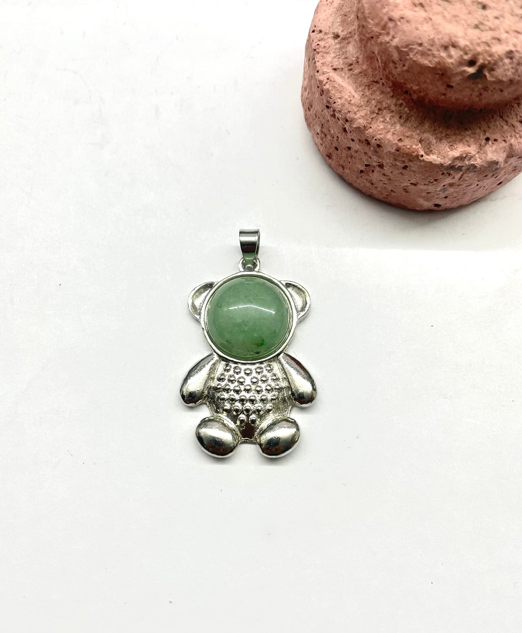 COLGANTE OSO | C/R | JADE | 3.7CM