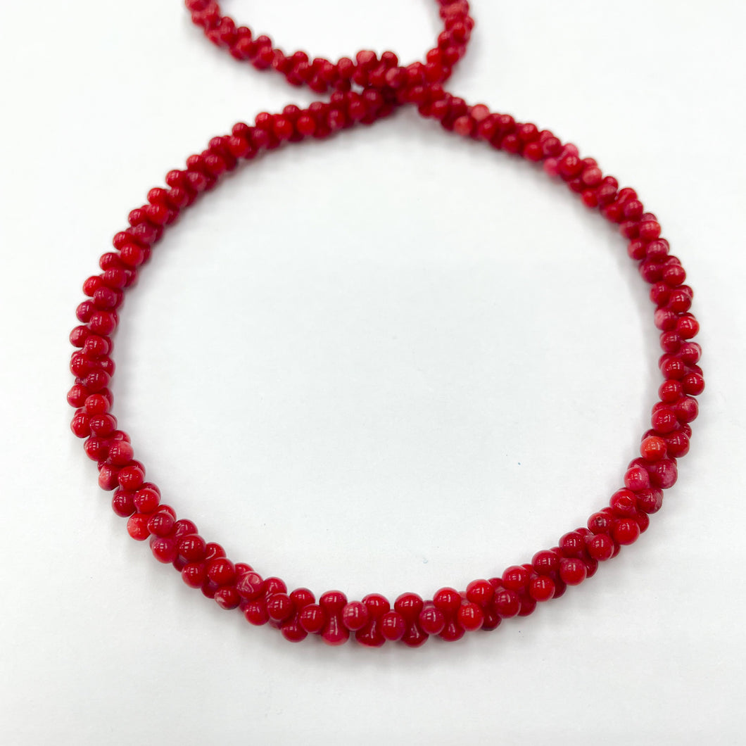 CORAL ROJO | HUESO | 8MM