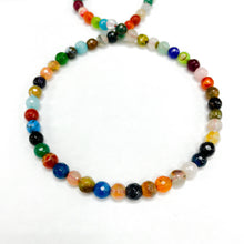 Cargar imagen en el visor de la galería, Agata Facetada | 6mm | Traslucido y multicolor (19-37B)
