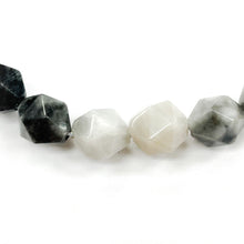 Cargar imagen en el visor de la galería, PIEDRA HEXAGONAL | 10MM | AGATA GRIS (7-10C)
