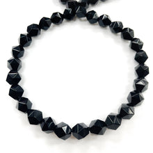 Cargar imagen en el visor de la galería, PIEDRA HEXAGONAL | 10MM | AGATA NEGRA (7-14C)
