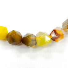 Cargar imagen en el visor de la galería, PIEDRA HEXAGONAL | 10MM | AGATA MIX (7-17C)
