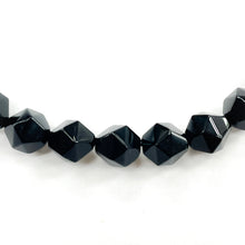 Cargar imagen en el visor de la galería, PIEDRA HEXAGONAL | 8MM | AGATA NEGRA (7-43C)
