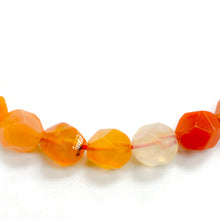 Cargar imagen en el visor de la galería, PIEDRA HEXAGONAL | 8MM | AGATA NARANJA MATIZADO (7-8D)
