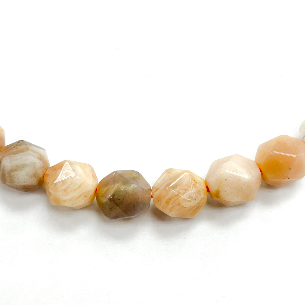 PIEDRA HEXAGONAL | 8MM | SUNSTONE