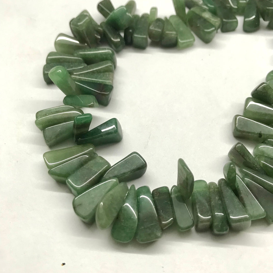 DAGAS RECTAS | TIRA 40CM | JADE VERDE