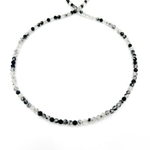 Cargar imagen en el visor de la galería, PIEDRAS NATURALES | MINI | CUARZO TURMALINADO | FACETADO | 2.4MM (Cod.CT004)
