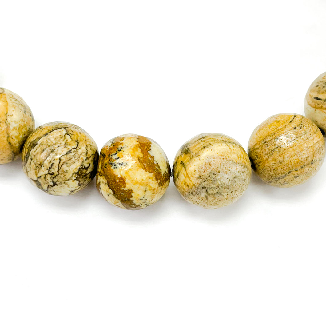 JASPE PAISINA | FACETADA | 14MM (7-24S)
