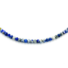 Cargar imagen en el visor de la galería, PIEDRAS NATURALES | MINI | LAPISLAZULI CLARO | RONDELL | 3X2MM | co.9
