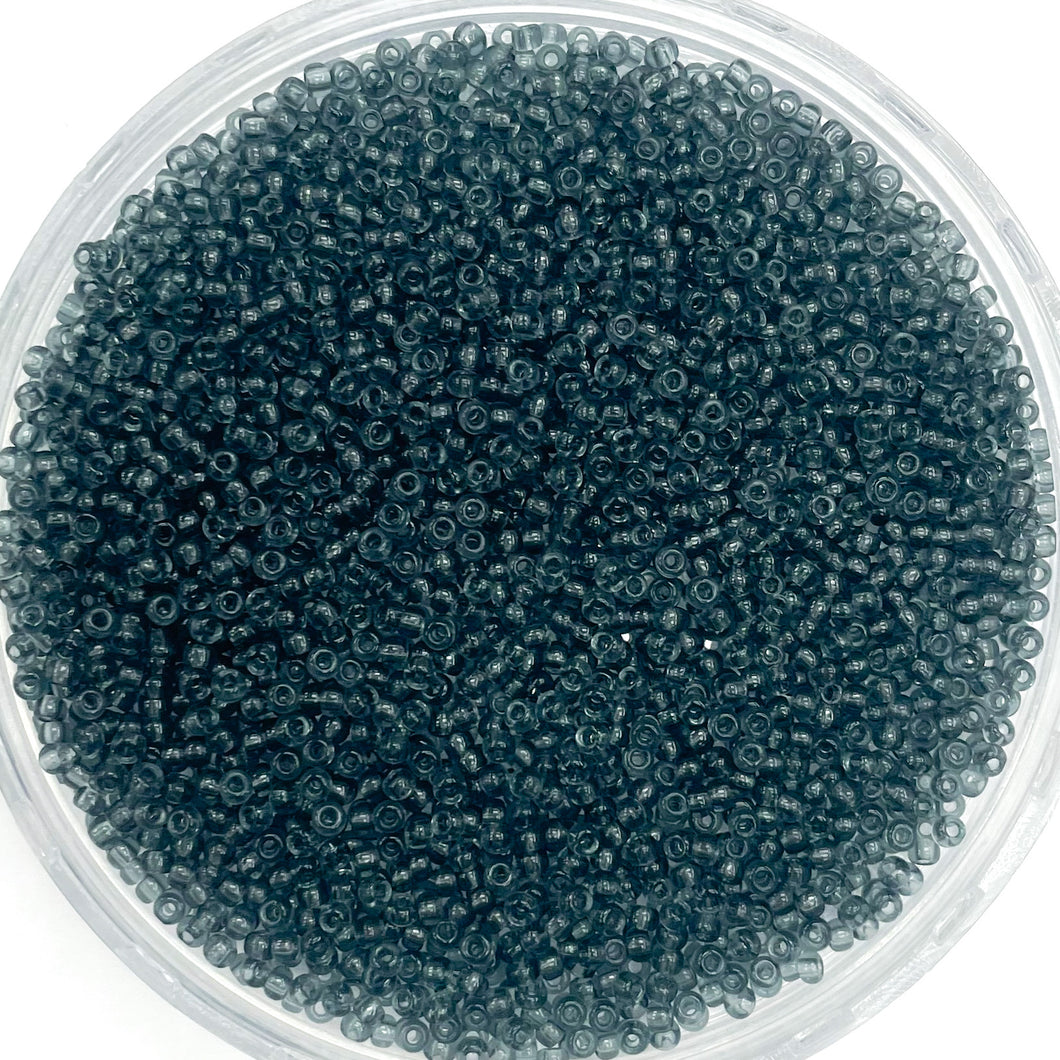 Miyuki Round Rocailles 11/0 | 152RR | Gris Traslucido | c4