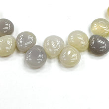 Cargar imagen en el visor de la galería, GOTA LISA | 10MM X 12MM | AGATA GRIS (11-24F)
